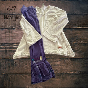 Size 6/7 Naartjie Military/Tweety Hearts Set